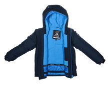 Kamik Winterjacke Finn (wind- und wasserdicht, reflektierend) blau Kinder